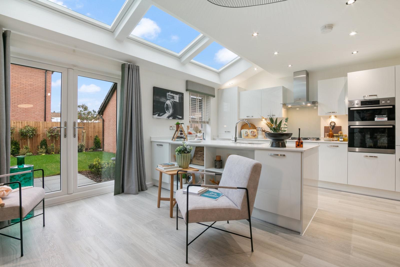 Kitchen at the Laurel house type Mill Vale