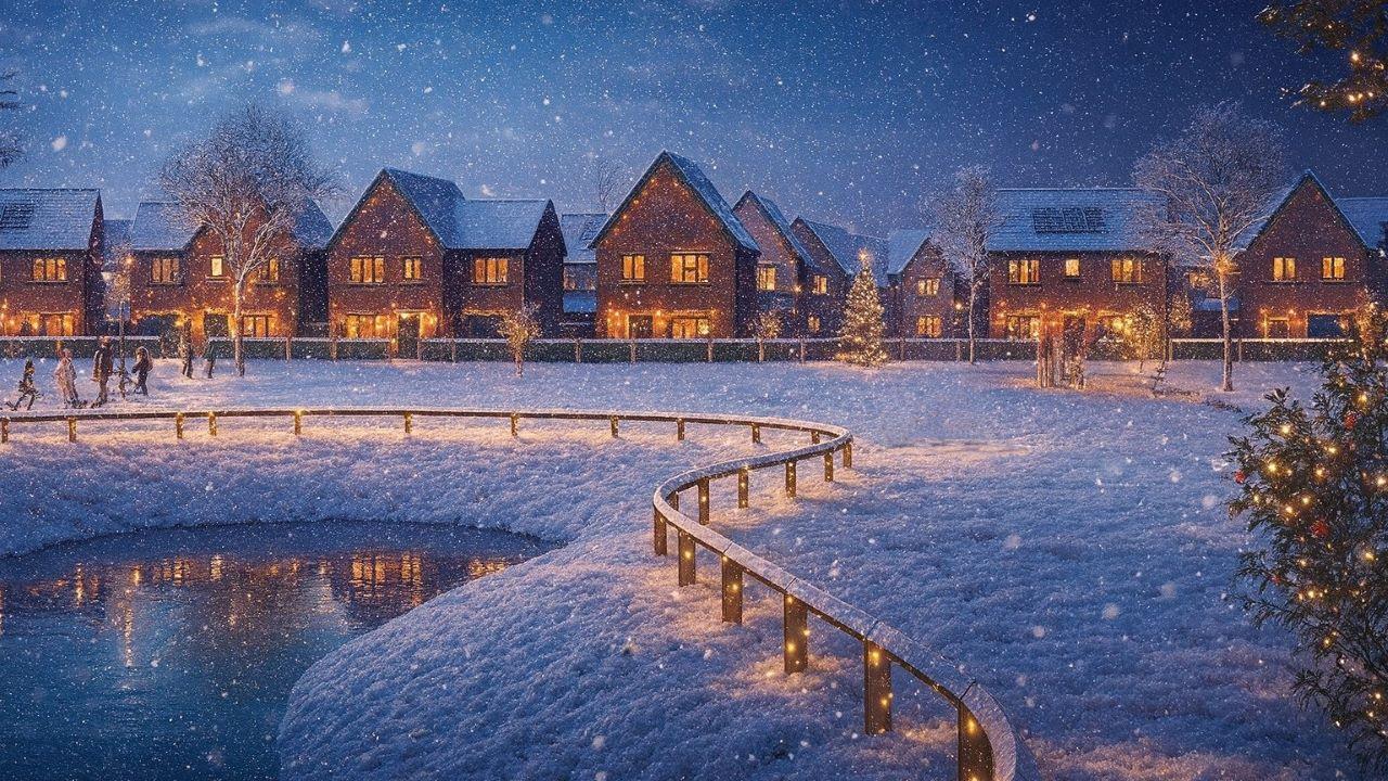 Hawks View Christmas