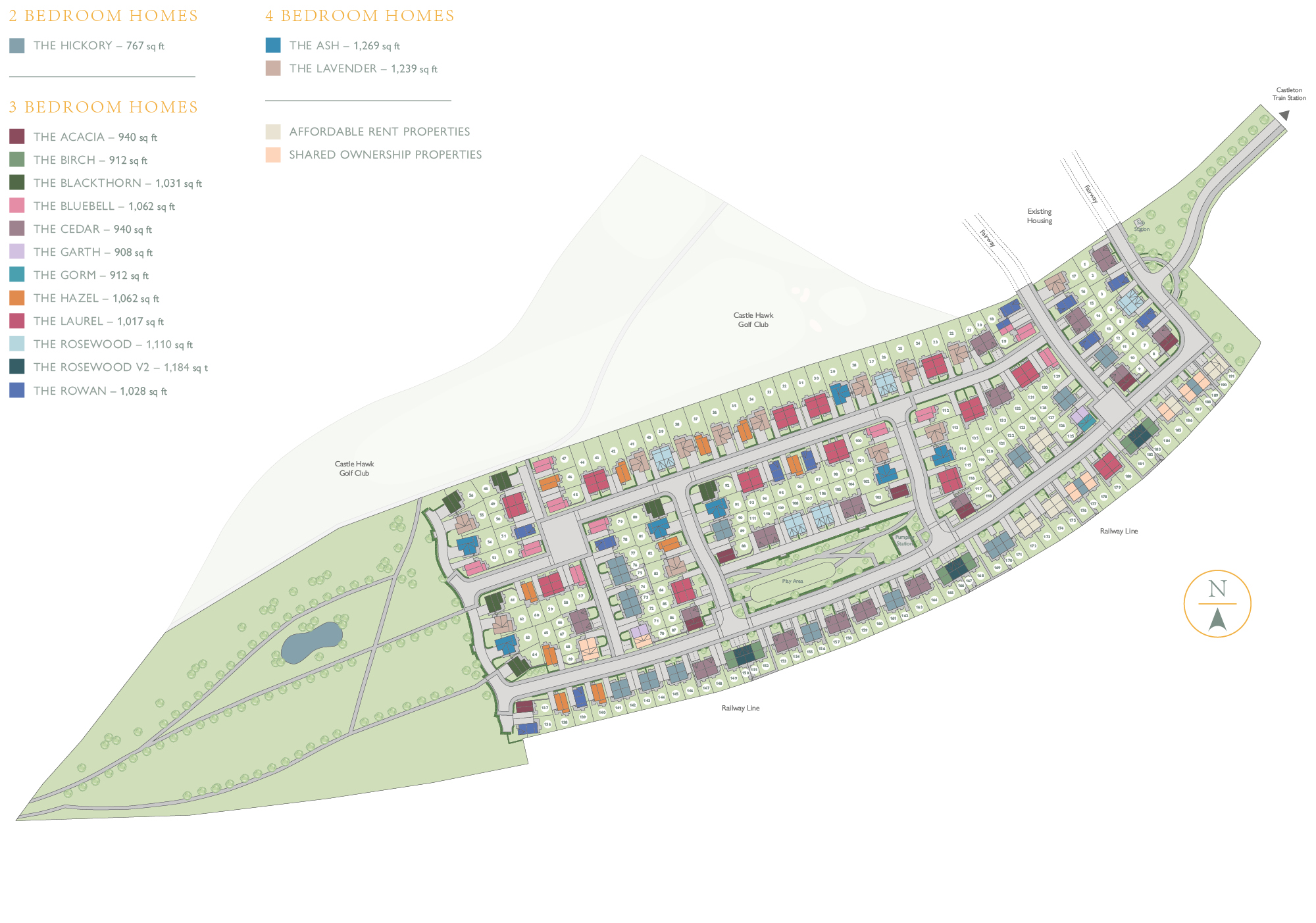 Hawks View - Interactive Site Plan