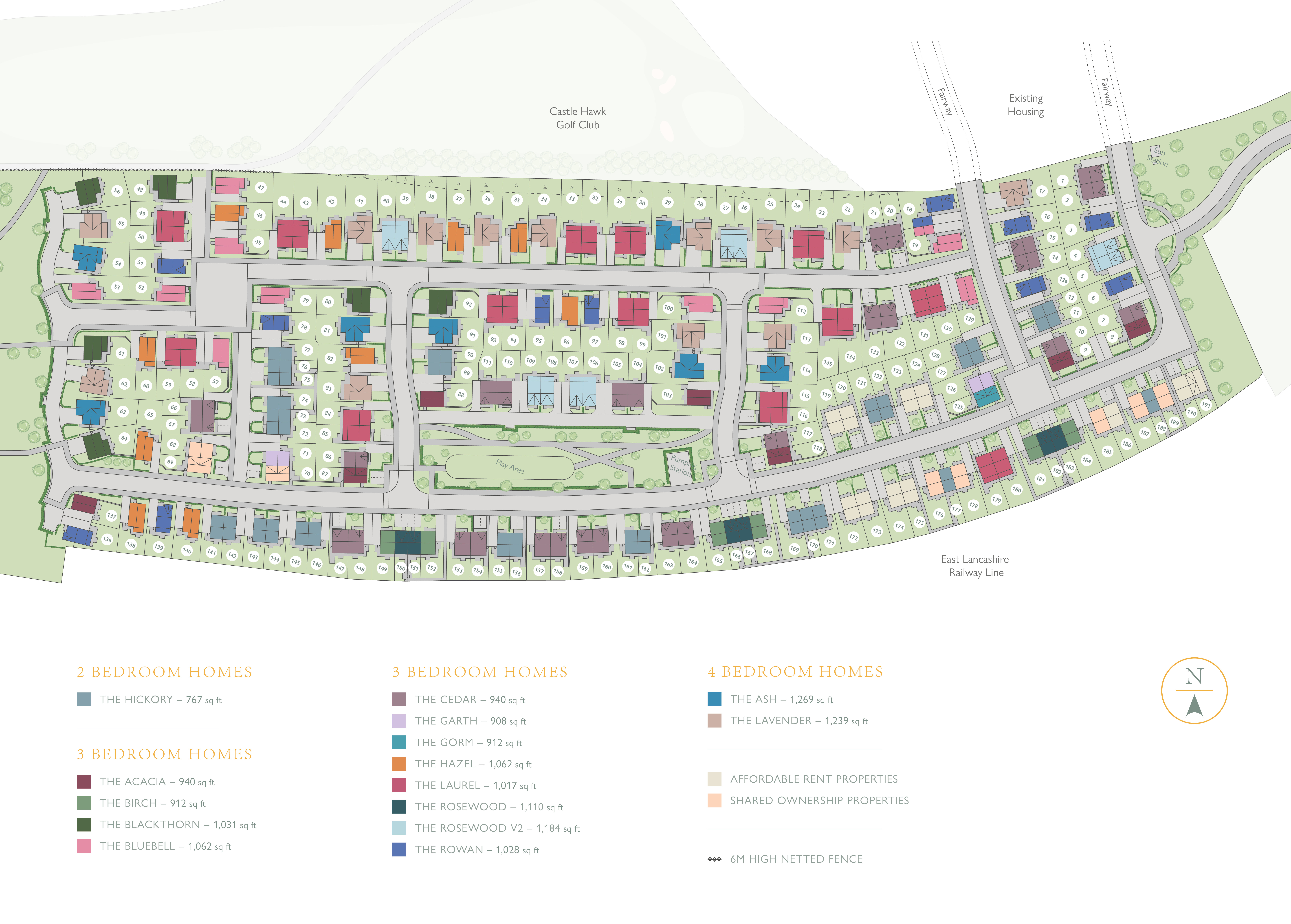 Hawks View - Interactive Site Plan