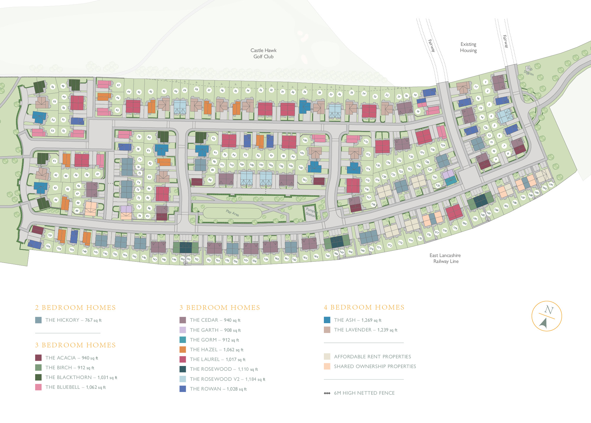 Hawks View - Interactive Site Plan