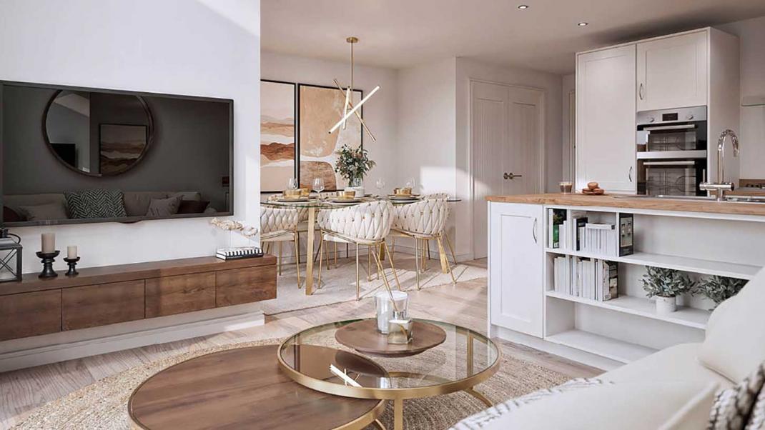 Kellen Homes interior living room image