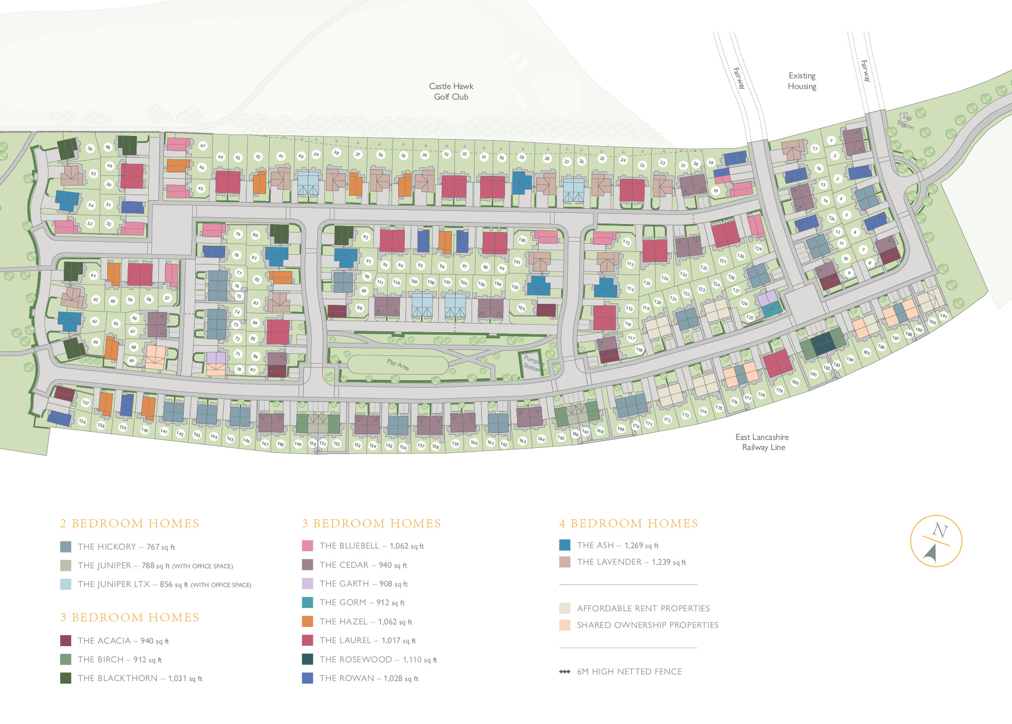 Hawks View - Interactive Site Plan