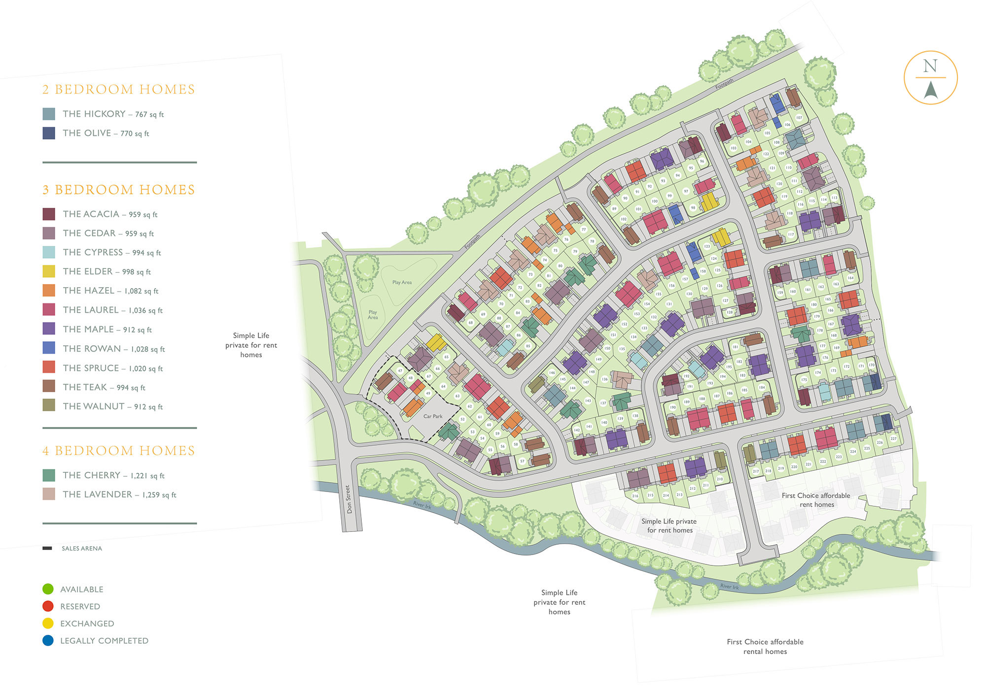Mill Vale - Interactive Site Plan